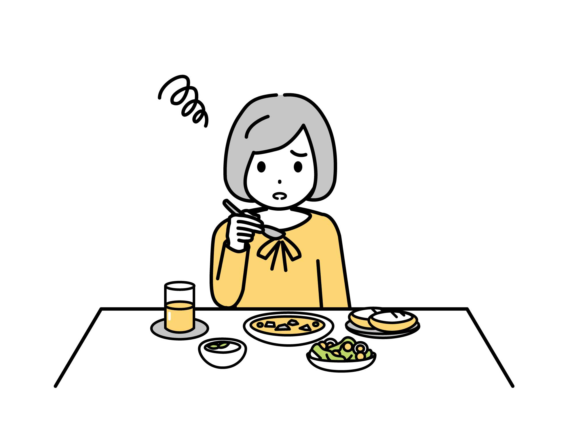 双極性障害の『躁』と食欲の変化|食べられなくなったのは躁状態のサイン?